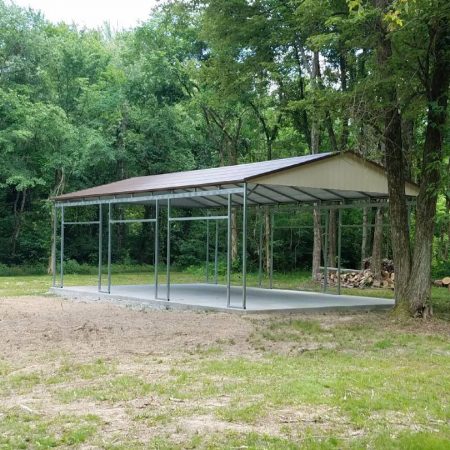 vertical carport 2 car