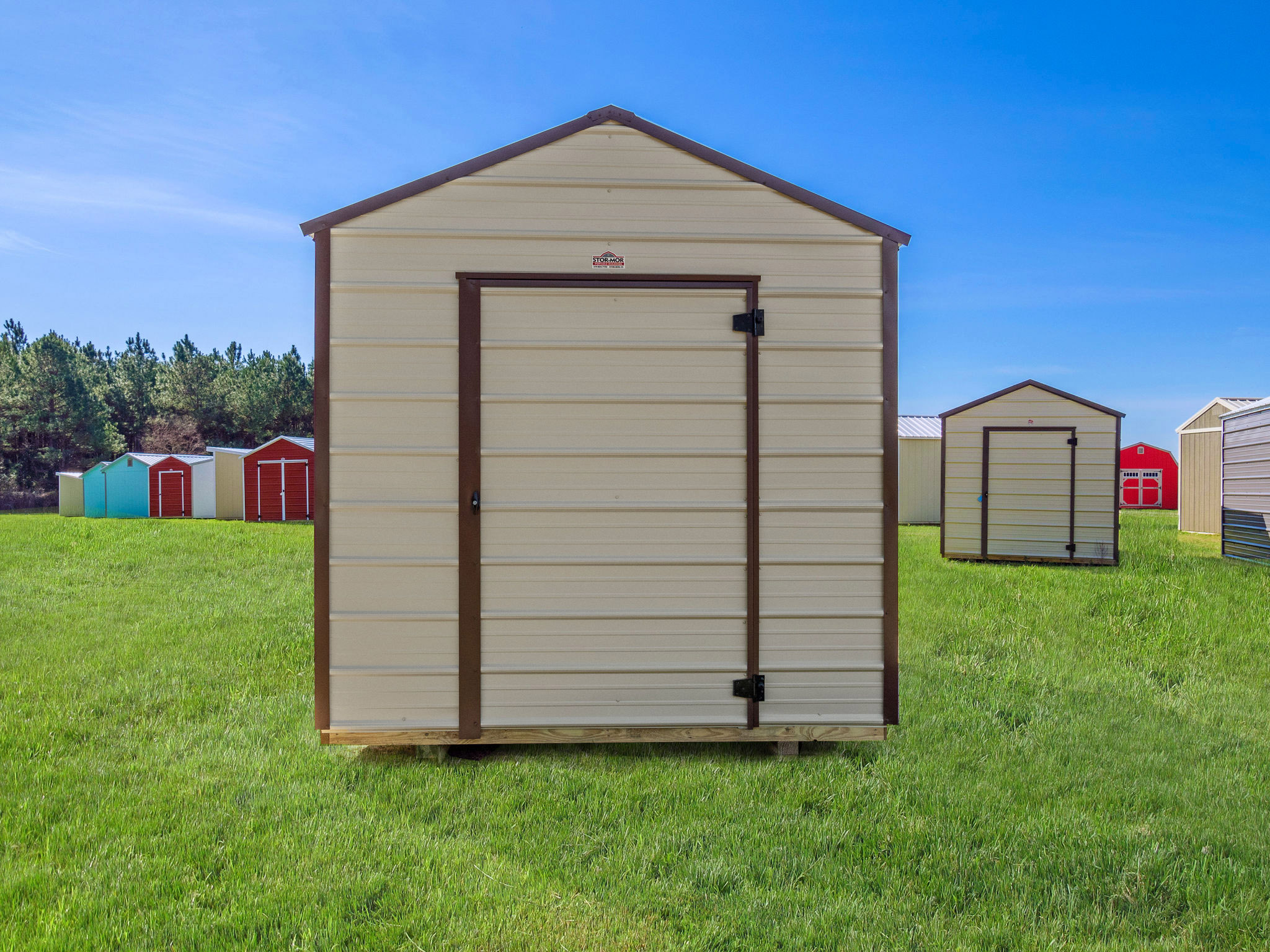 metal storage building 8x12