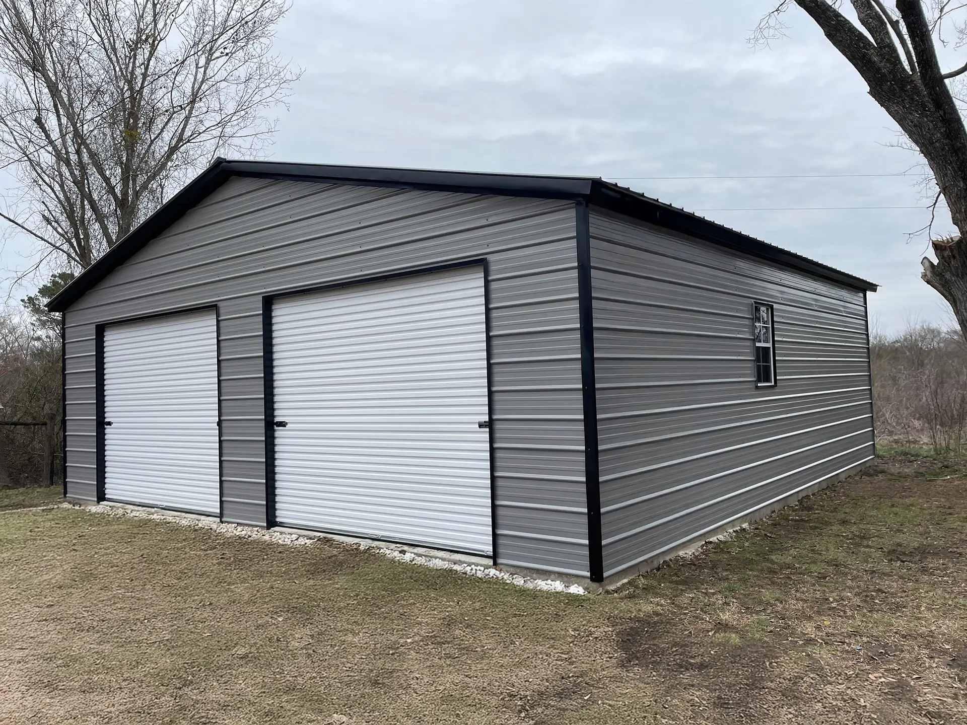 30×30 Metal Building - You can Add Concrete also! - Install Included