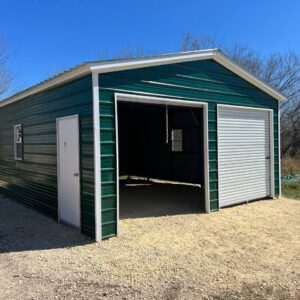 Metal Building 20x30 - 2 Roll up Doors