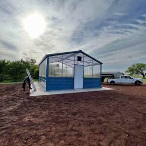 metal greenhouses
