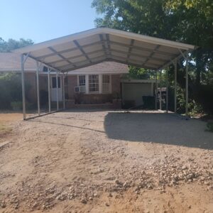 A Frame Metal Carport