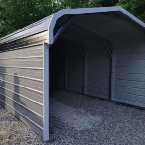 enclosed carport